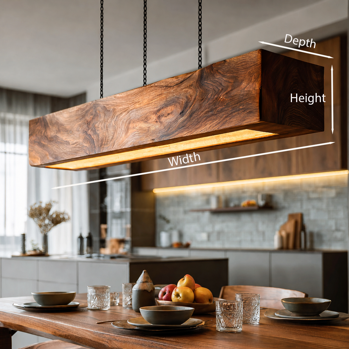 Handcrafted Pendant Light For Modern Dining Spaces