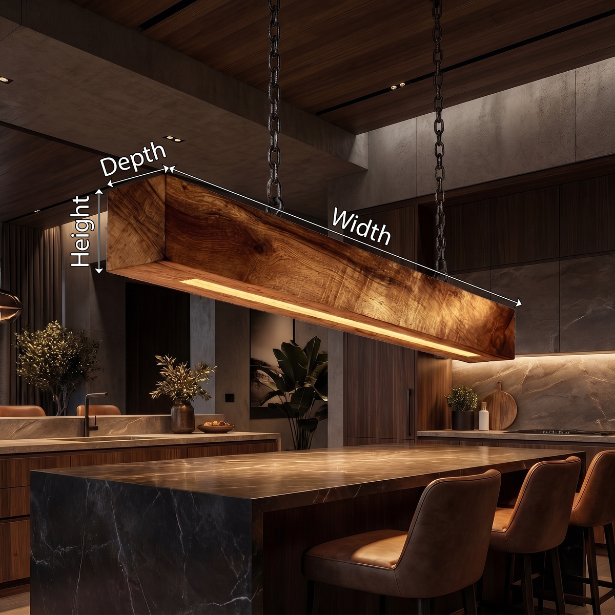 Modern Accent Lamp Kitchen Counter Dining Room Living Space Corner