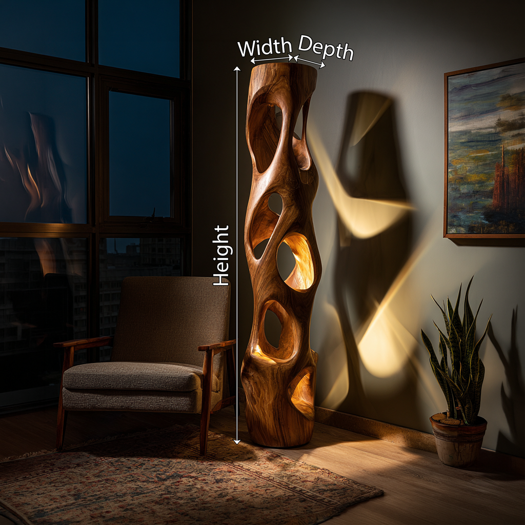 Coastal Decorative Lamp Bedroom Nightstand Living Room Corner Space