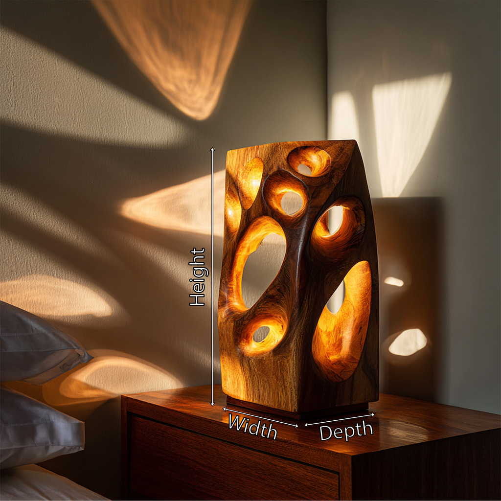 Industrial Accent Table Lamp Bedroom Living Room Dining Room Corner