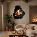 Organic Sculptural Table Lamp Bedroom Reading Nook Loft Corner