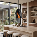 Rustic Organic Pendant Light For Dining Room