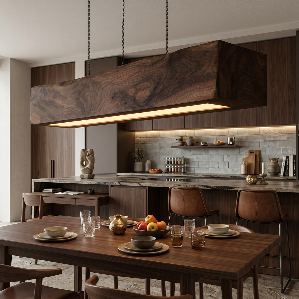 Handcrafted Pendant Light For Modern Dining Spaces
