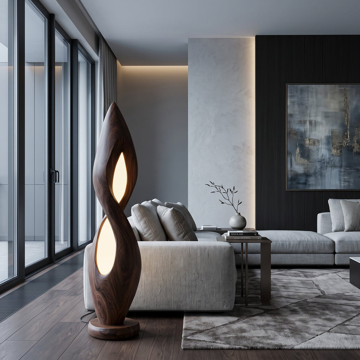 Contemporary Floor Lamp For Living Room Interior