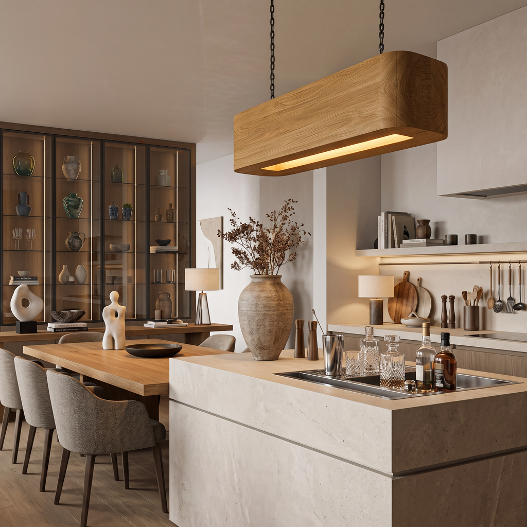 Artistic Pendant Light For Contemporary Interiors