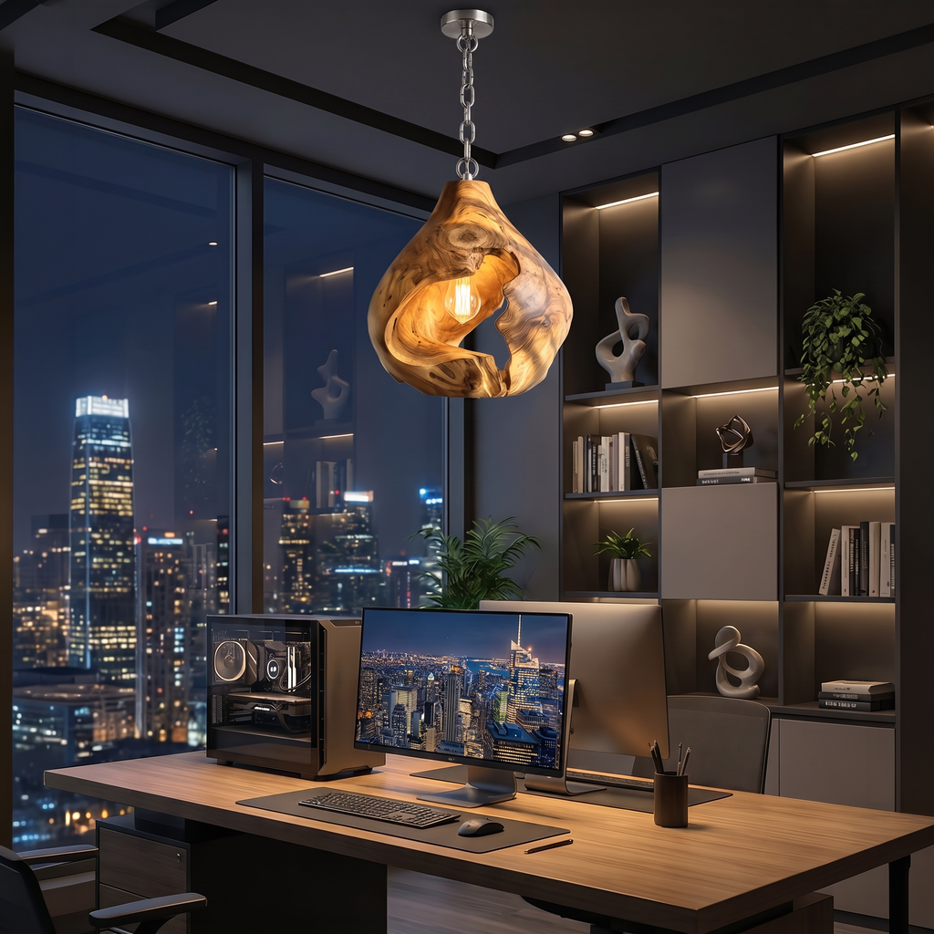 Mid Century Artistic Lamp Living Room Bedroom Entryway Hallway Console