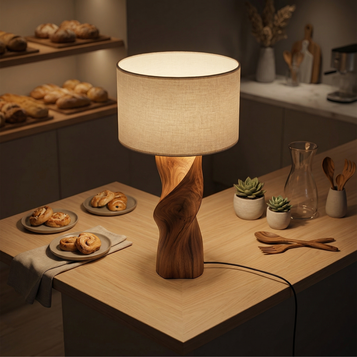 Modern Accent Table Lamp Bedroom Living Room Hotel Room Corner